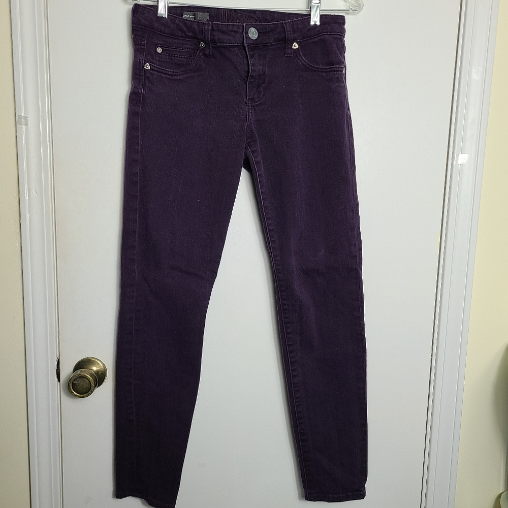 Kut From The Kloth Purple Skinny Jeans